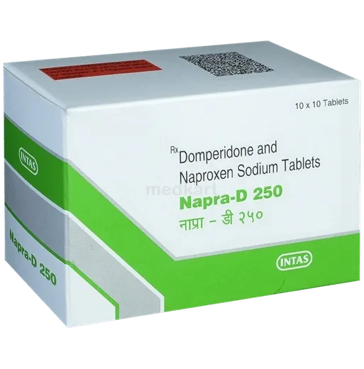 napra d 250mg tablet 10's
